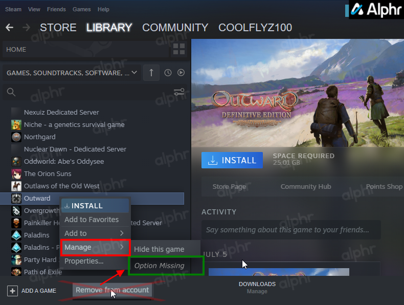 How to View Hidden Games on Steam